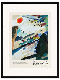 Gerahmter Kunstdruck Romantic Landscape