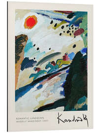 Magnettafel Romantic Landscape