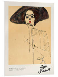 Stampa su plexi-alluminio Portrait of a Woman