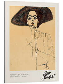 Magnettafel Porträt einer Frau