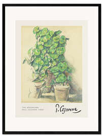 Framed art print The Geraniums