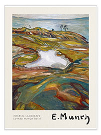 Poster Coastal Landscape