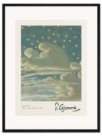 Gerahmter Kunstdruck Winter