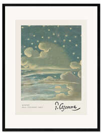 Gerahmter Kunstdruck Winter