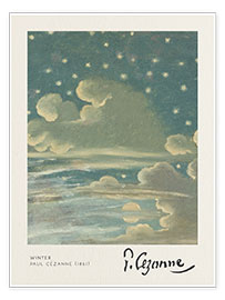 Stampa  Winter - Paul Cézanne