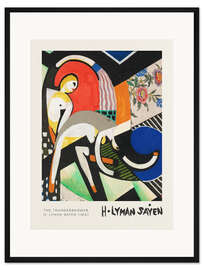 Gerahmter Kunstdruck The Thundershower