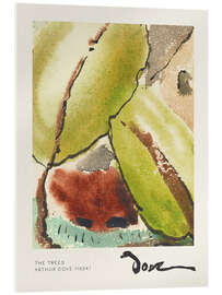 Acrylglasbild Die Bäume