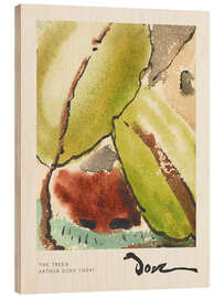 Tableau en bois The Trees