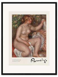 Gerahmter Kunstdruck After Bathing