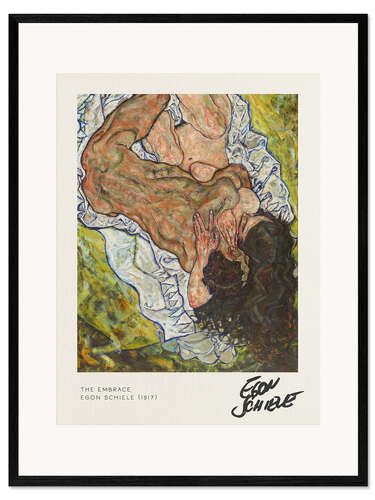 Impresión de arte enmarcada The Embrace