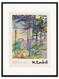 Gerahmter Kunstdruck Woodland