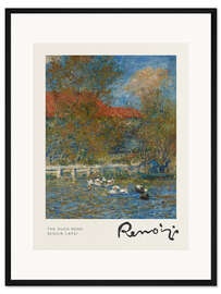 Gerahmter Kunstdruck The Duck Pond