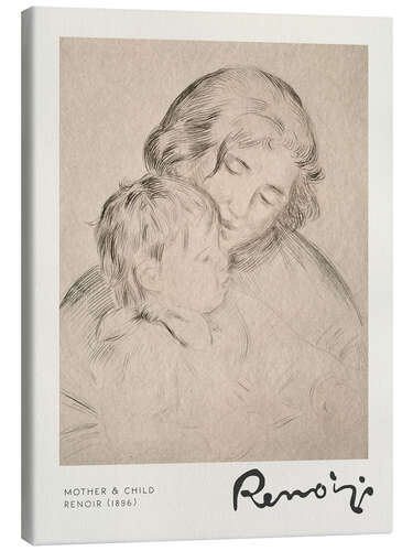 Canvas print Mother & Child