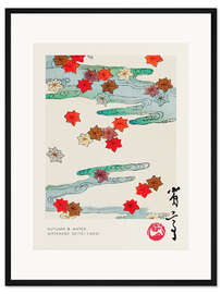 Gerahmter Kunstdruck Autumn &amp; Water