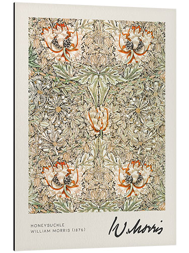 Aluminium print Honeysuckle