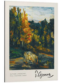 Magnettafel Herbstlandschaft