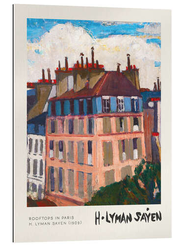 Gallery print Rooftops in Paris