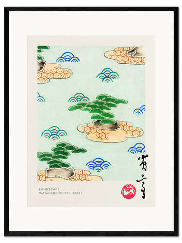 Gerahmter Kunstdruck Landscape