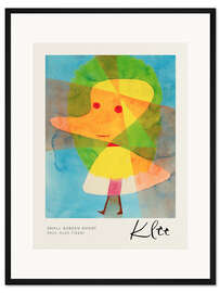 Gerahmter Kunstdruck Kleiner Gartengeist - Paul Klee
