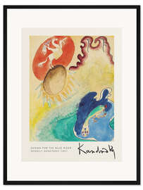 Gerahmter Kunstdruck Design for The Blue Rider IV