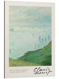 Magnettafel Die Klippen von Pourville