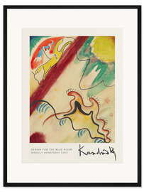 Gerahmter Kunstdruck Design for The Blue Rider VI