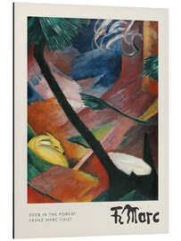 Magnettafel Reh im Walde II, 1912