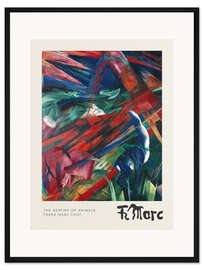 Gerahmter Kunstdruck Das Schicksal der Tiere