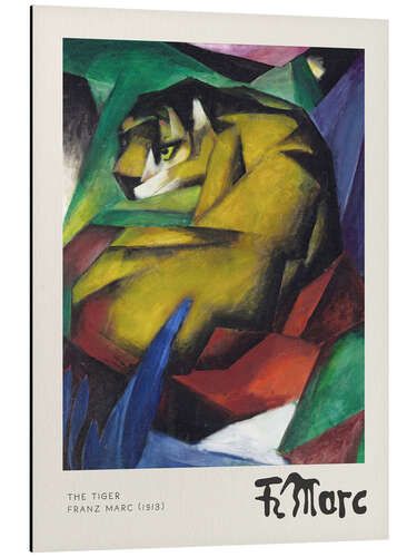 Obraz na aluminium The Tiger, 1913