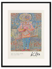 Gerahmter Kunstdruck Junge im Kostüm