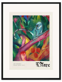 Gerahmter Kunstdruck Das Äffchen, 1912