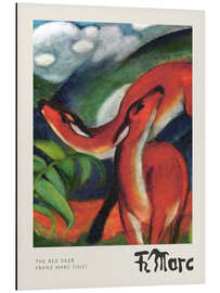 Magnettafel Rote Rehe II, 1912