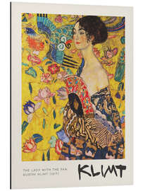 Magnettafel Dame mit Fächer, 1917