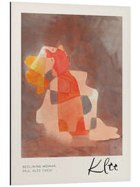 Magnettafel Liegende Frau