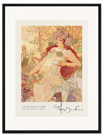 Gerahmter Kunstdruck Die Jahreszeiten, Herbst