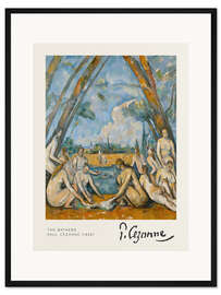 Gerahmter Kunstdruck Die Badegäste