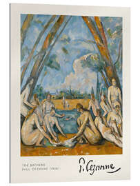 Quadro em plexi-alumínio The Bathers