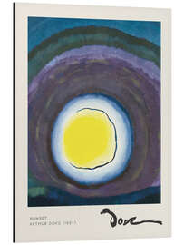 Magnettafel Sonnenuntergang