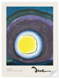 Wandsticker Sonnenuntergang