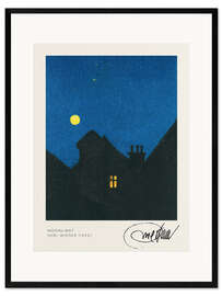 Innrammet kunsttrykk Moonlight