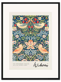 Gerahmter Kunstdruck The Strawberry Thieves