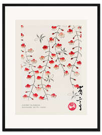 Gerahmter Kunstdruck Japandi - Cherry Blossom