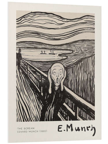 PVC-tavla The Scream, 1895