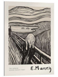 Galleritryk The Scream, 1895