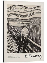 Magnettafel Der Schrei, 1895