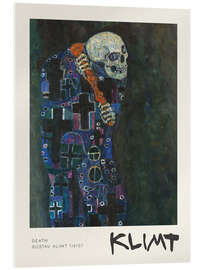Acrylglasbild  Der Tod - Gustav Klimt