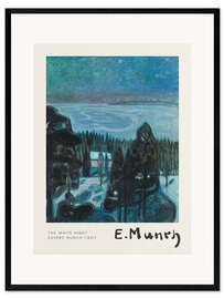Framed art print The White Night