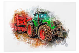 Foam board print Tractor Power Package