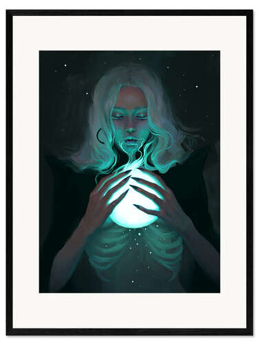 Impression artistique encadrée Sinister Star