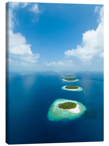 Leinwandbild Baa Atoll, Malediven